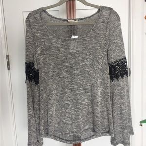 LA Hearts Grey Long Sleeve